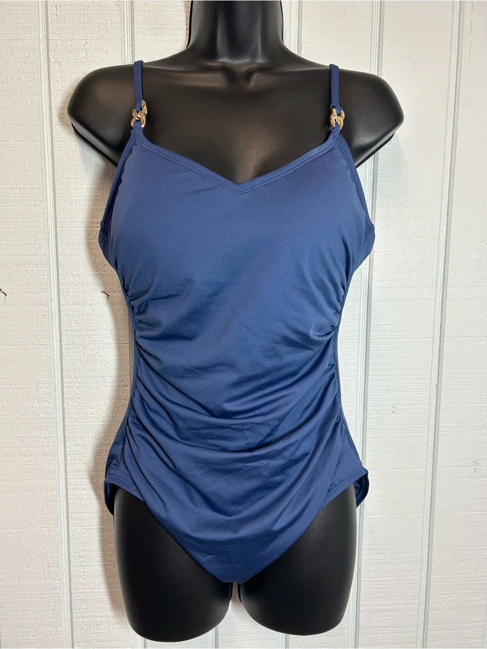 MICHAEL Michael Kors Blue One-Piece Swimsuit